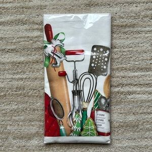Mary Lake-Thompson Vintage Kitchen Utensils Flour Sack Towels Cotton Dish Towel